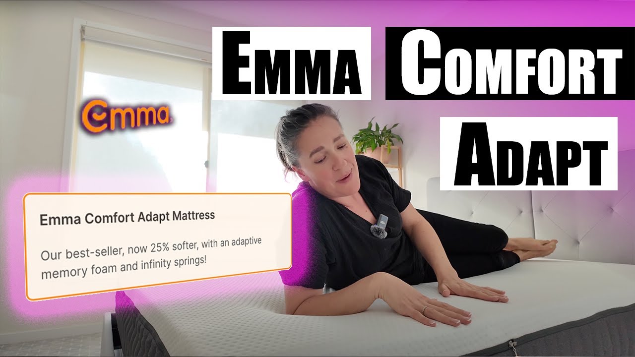 Best mattress in Australia - The Emma Comfort Adapt Review 2024