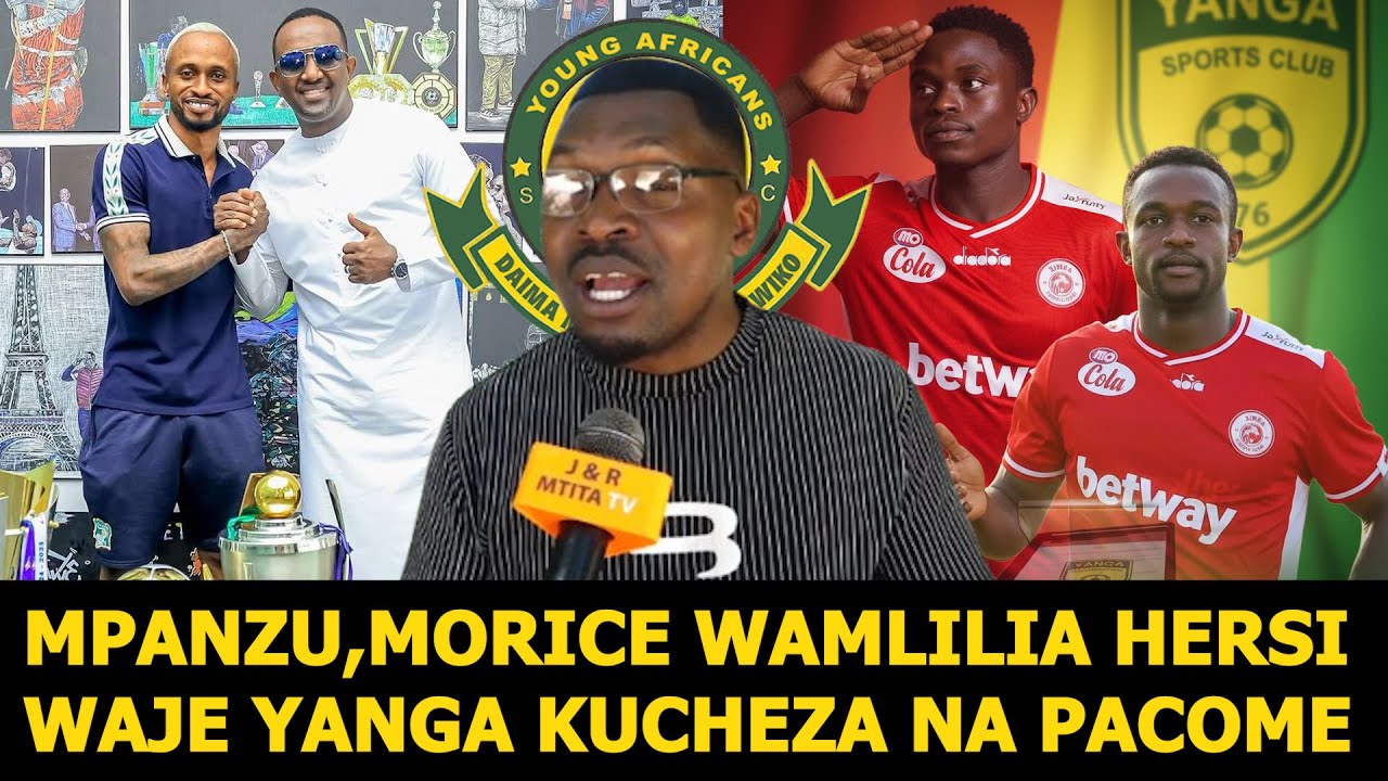 AMBOKILE: YANGA YAGEUKA KIVUTIO KWA WACHEZAJI |MPANZU, MORICE  WANATAKA KUCHEZA NA PROFESA PACOME