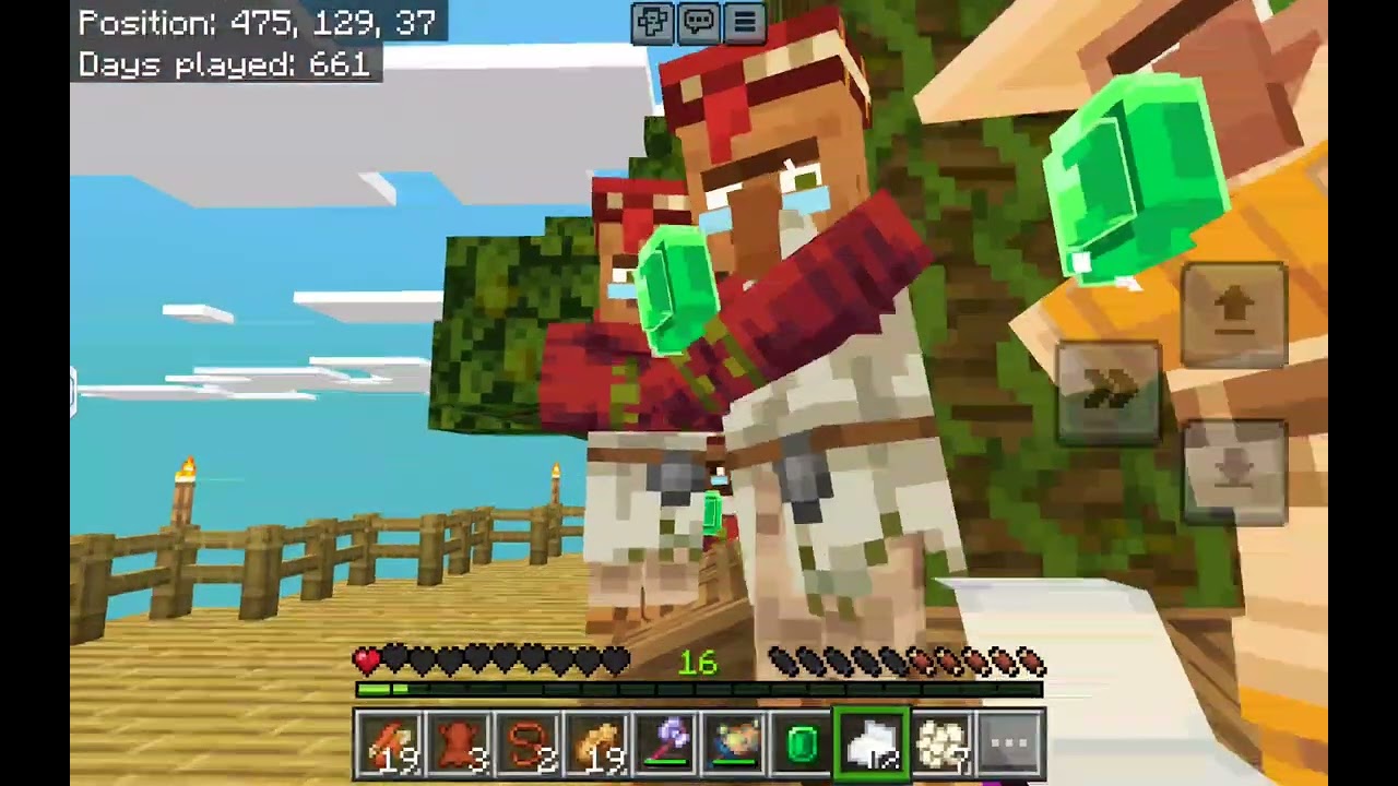 EPS 128, Butuh Emerald Cepat Jangan Pakek Auto Farm Pake Bonemeal Auto Cuan | Minecraft Survival