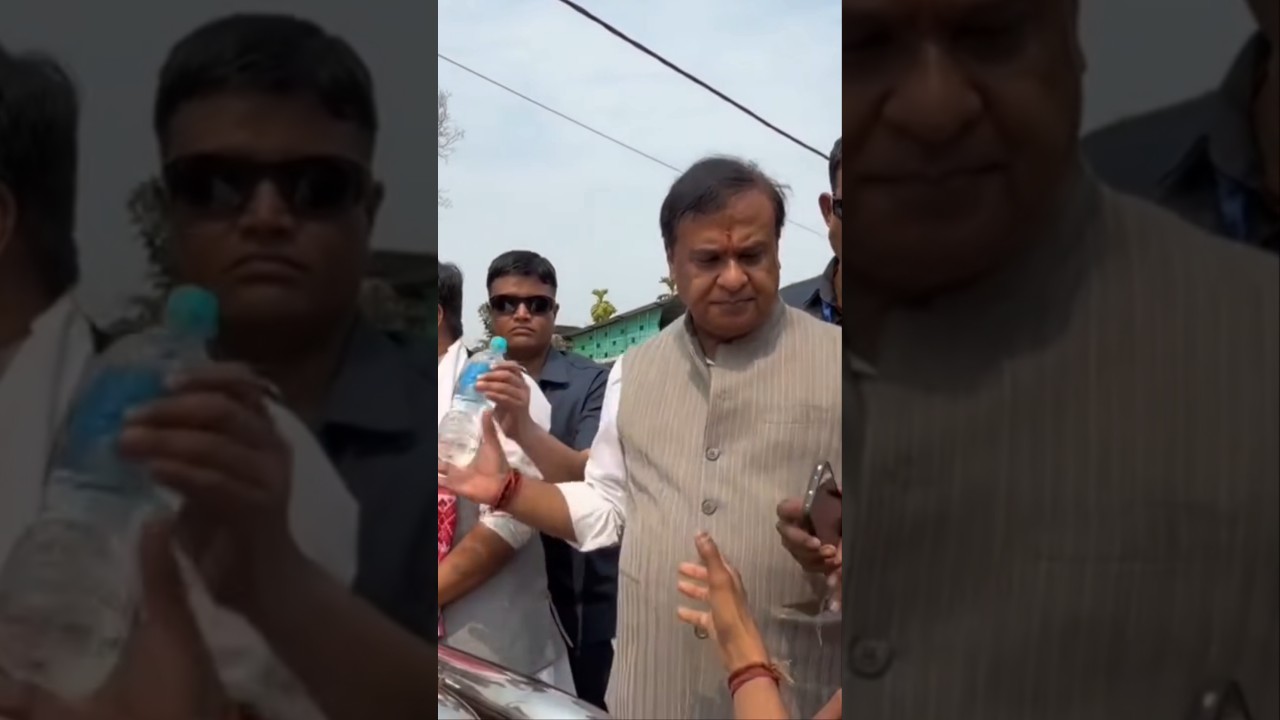 CM Himanta Biswa Sarma Ji. #himantabiswasarma #assam #shortsfeed #youtubeshorts #viral #bjp #song...
