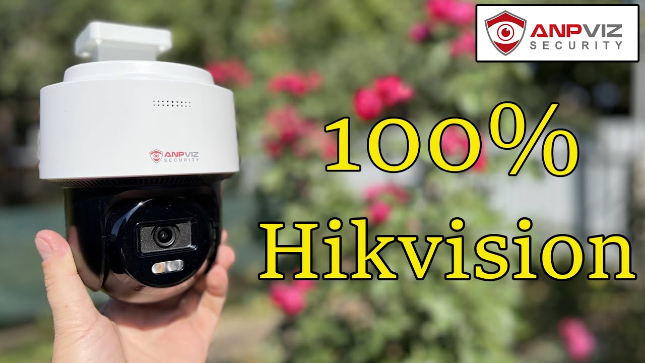 Hikvision за АДЕКВАТНЫЕ ДЕНЬГИ. Anpviz PTZ POE камера СУПЕР картинка ДНЕМ И НОЧЬЮ!!!
