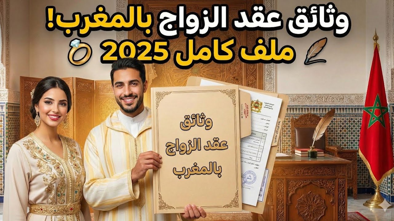 وثائق عقد الزواج بالمغرب 2025 : الدليل الكامل خطوة بخطوة  🇲🇦💍