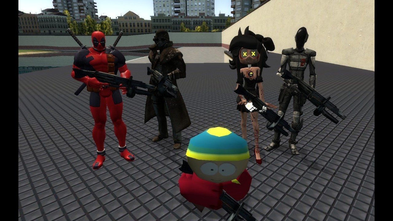 Fighting zombies in Garry's mod part 2