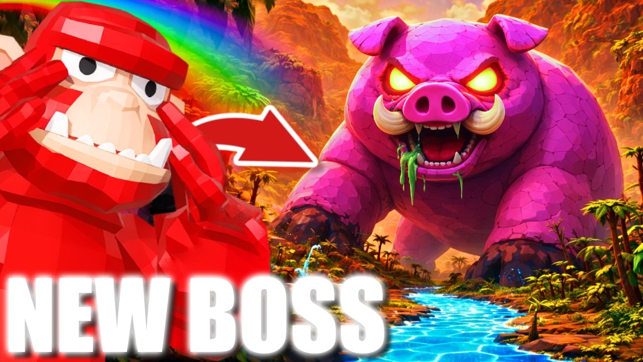 The NEW PIG TITAN BOSS BATTLE In UG VR is INSANE&hellip;