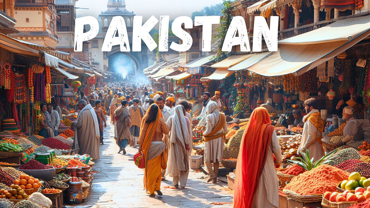 Walking in Faisalabad Pakistan around CLOCK TOWER MARKET