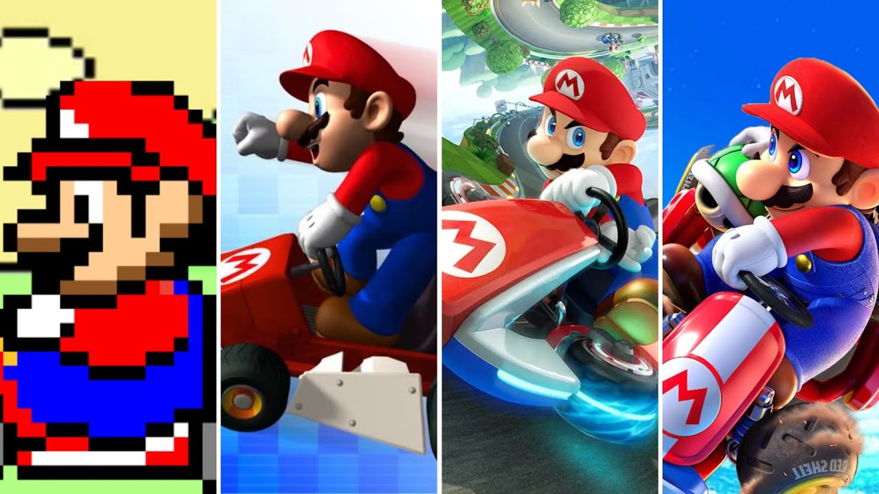 Evolution of Mario Kart Title Screen Music (1992-2025)