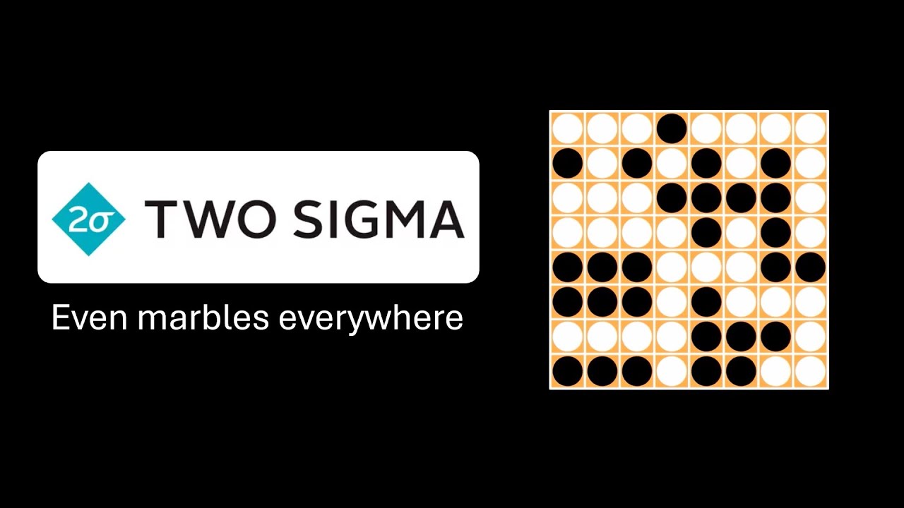 Задача на собеседовании с квантовым анализом Two Sigma | Даже шарики повсюду