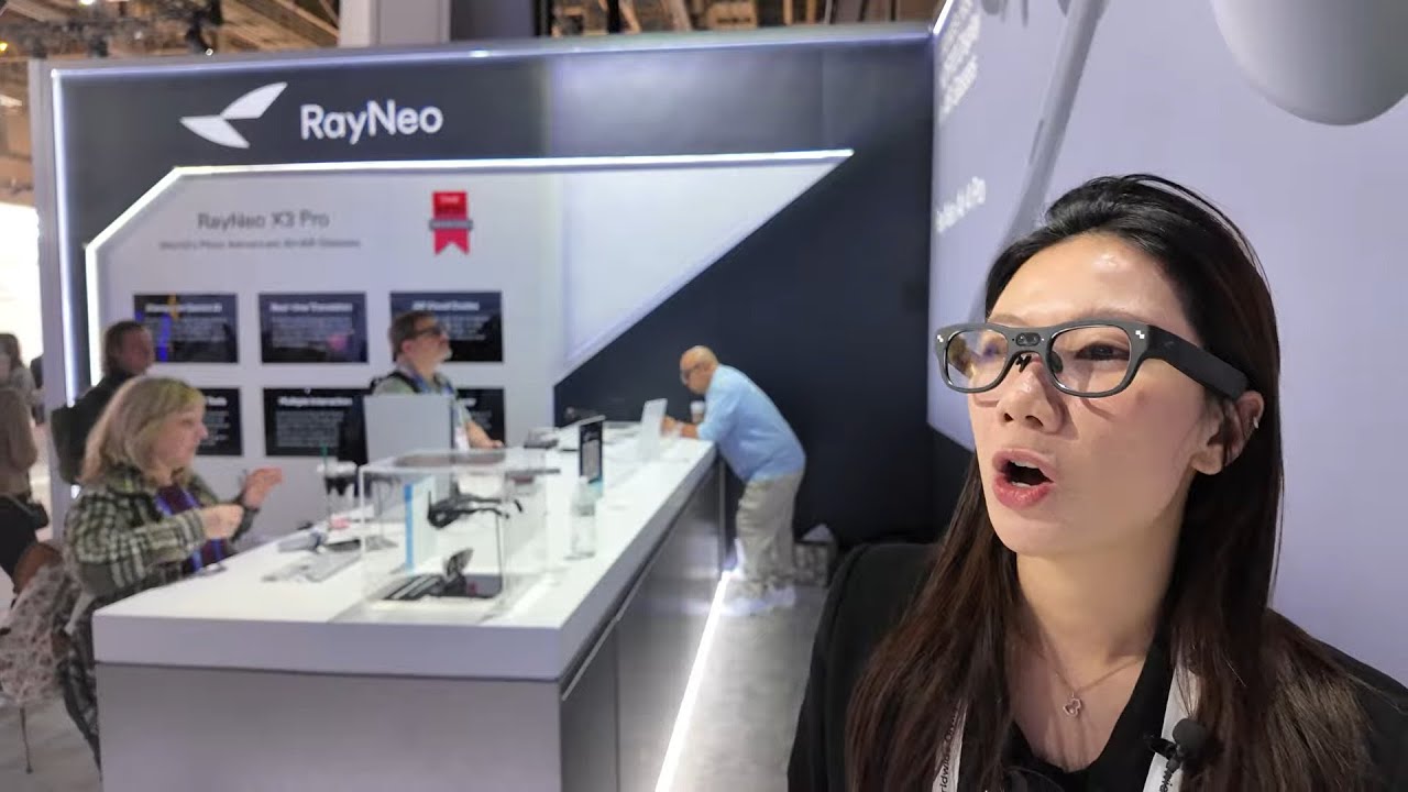RayNeo X3 Pro AI+AR Glasses: Snapdragon AR1, MicroLED waveguide, Gemini demos