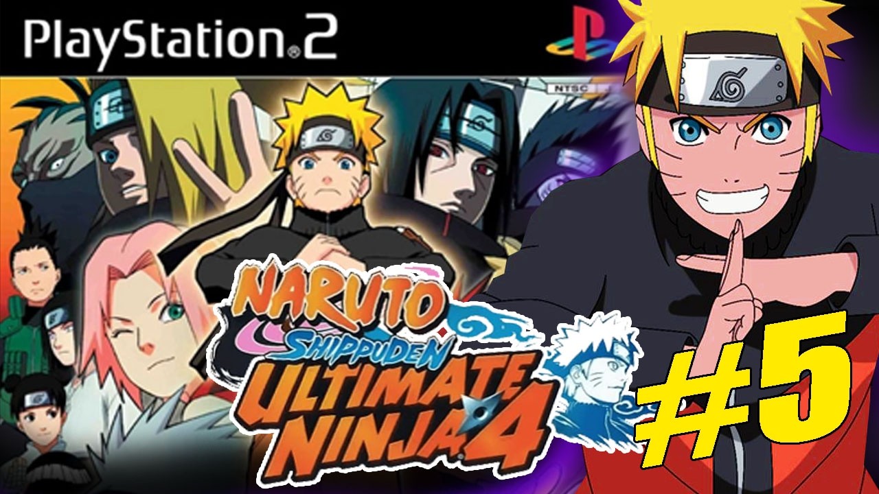 🔥LIBERANDO TODOS OS PERSONAGEM DE Naruto Shippūden Ultimate Ninja4 #gameplay #naruto #ps2gameplay #5
