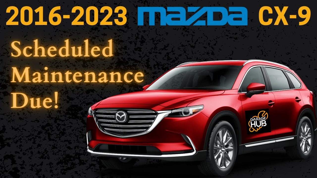 Техническое обслуживание Mazda CX-9 Skyactive Turbo 2016–23 гг. | Свечи зажигания, воздушный филь...