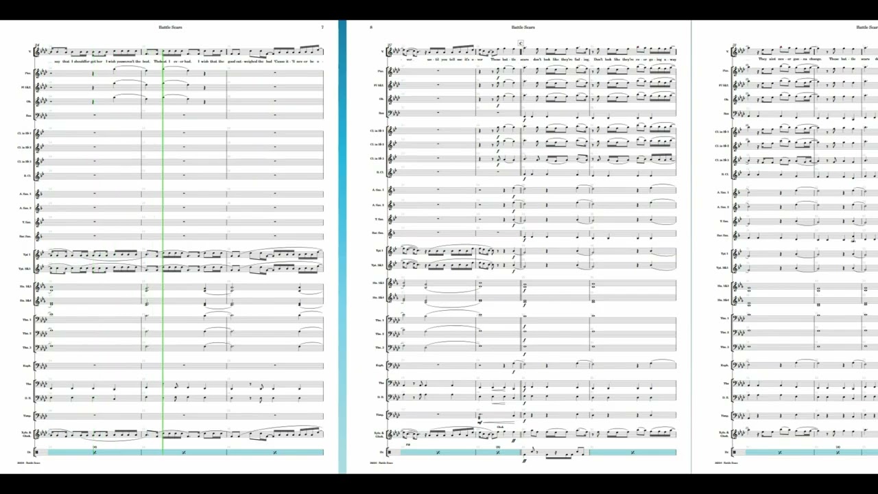 Battle Scars - Rap, Vocal and Concert Band