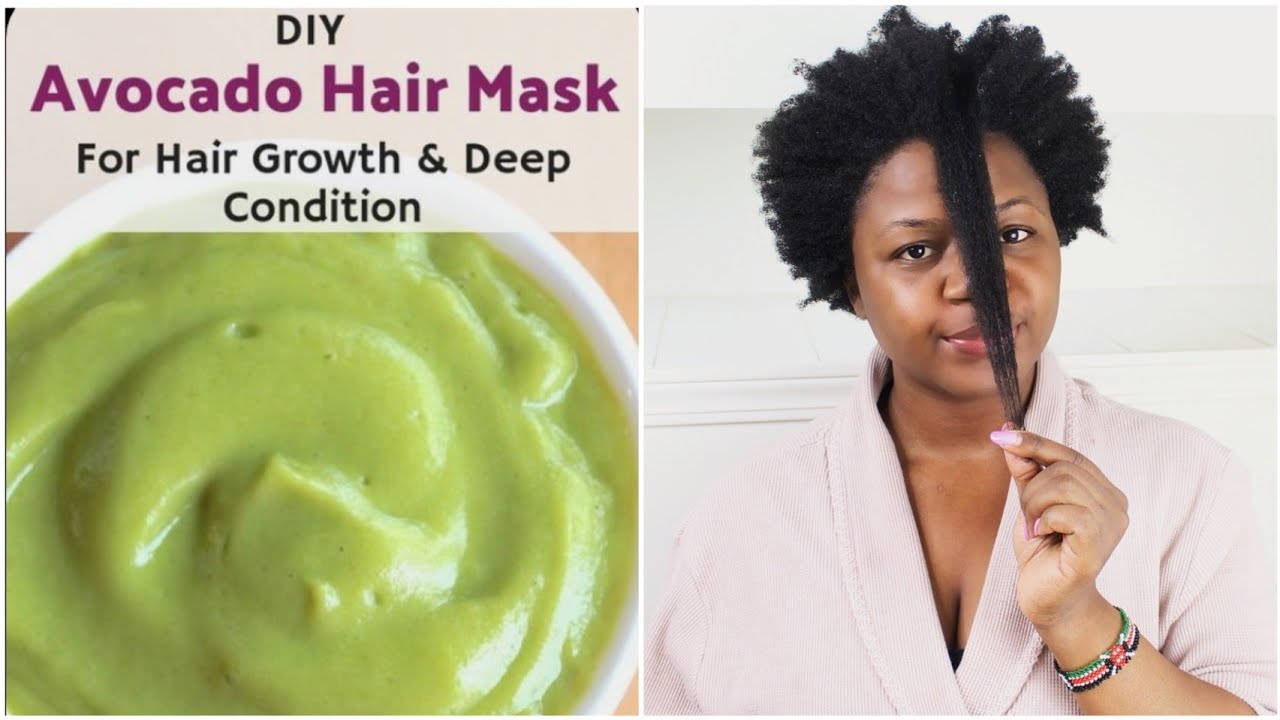Avocado Deep Conditioner for Hair Growth | Avocado Hair Mask