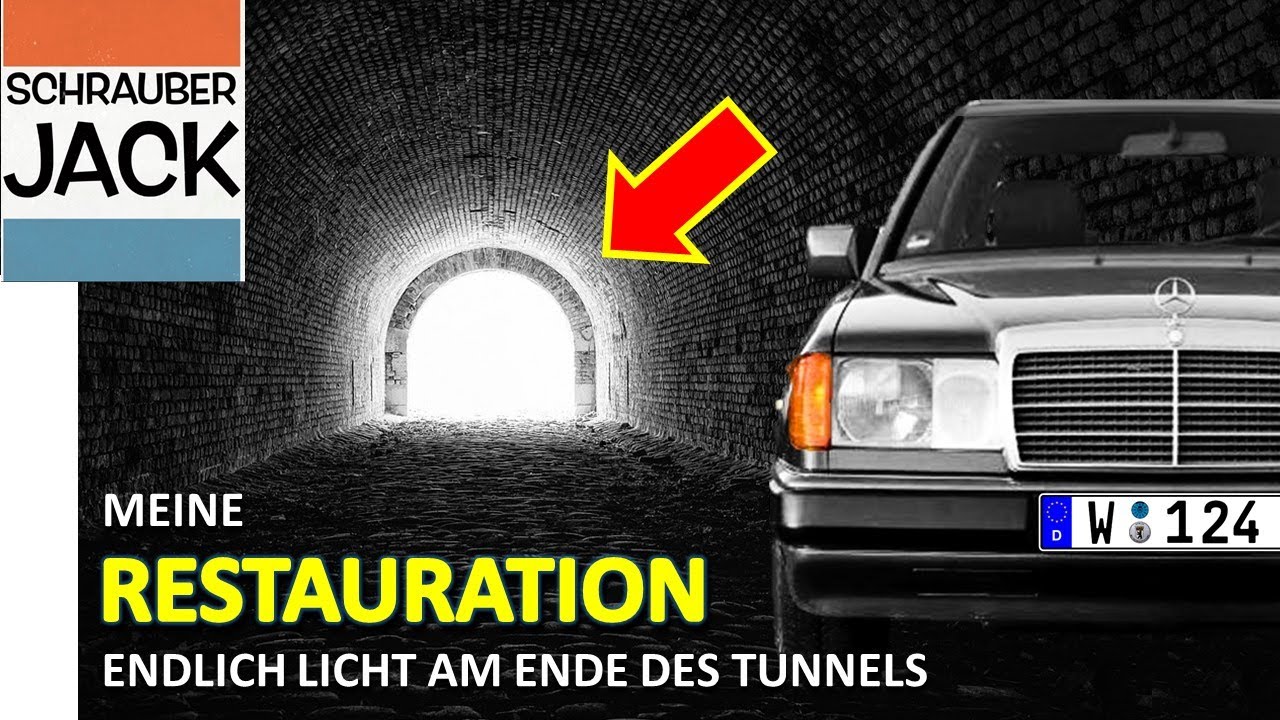 Приятный момент в реставрации моего Mercedes W124/S124.