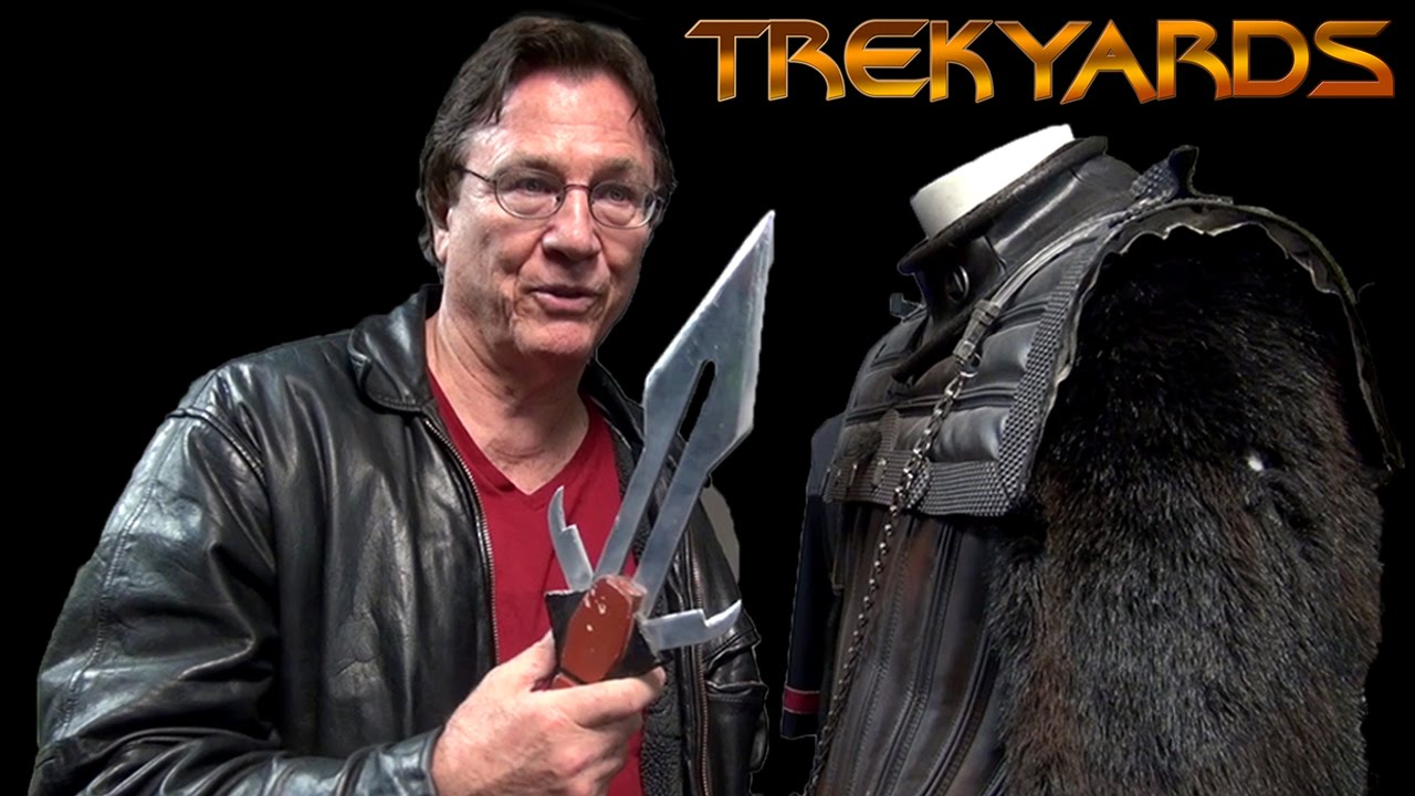 Examining the Klingon Uniform with Richard Hatch