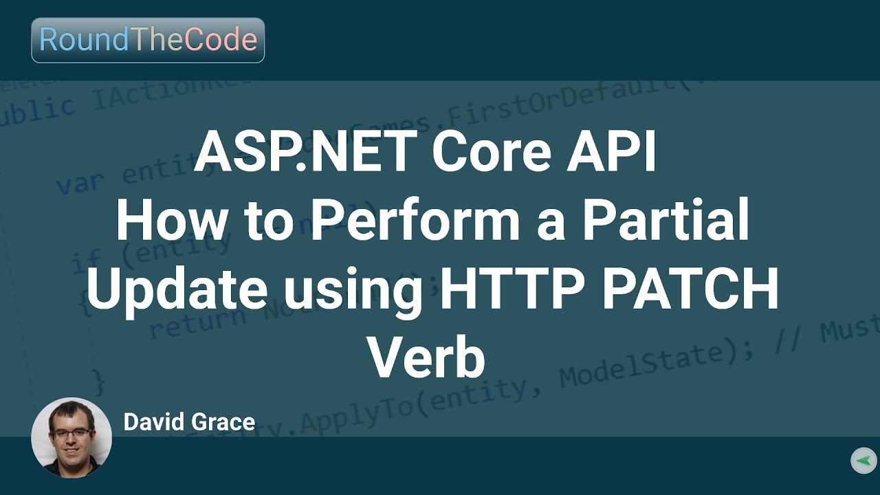API ASP.NET Core: Как выполнить частичное обновление с помощью команды HTTP PATCH