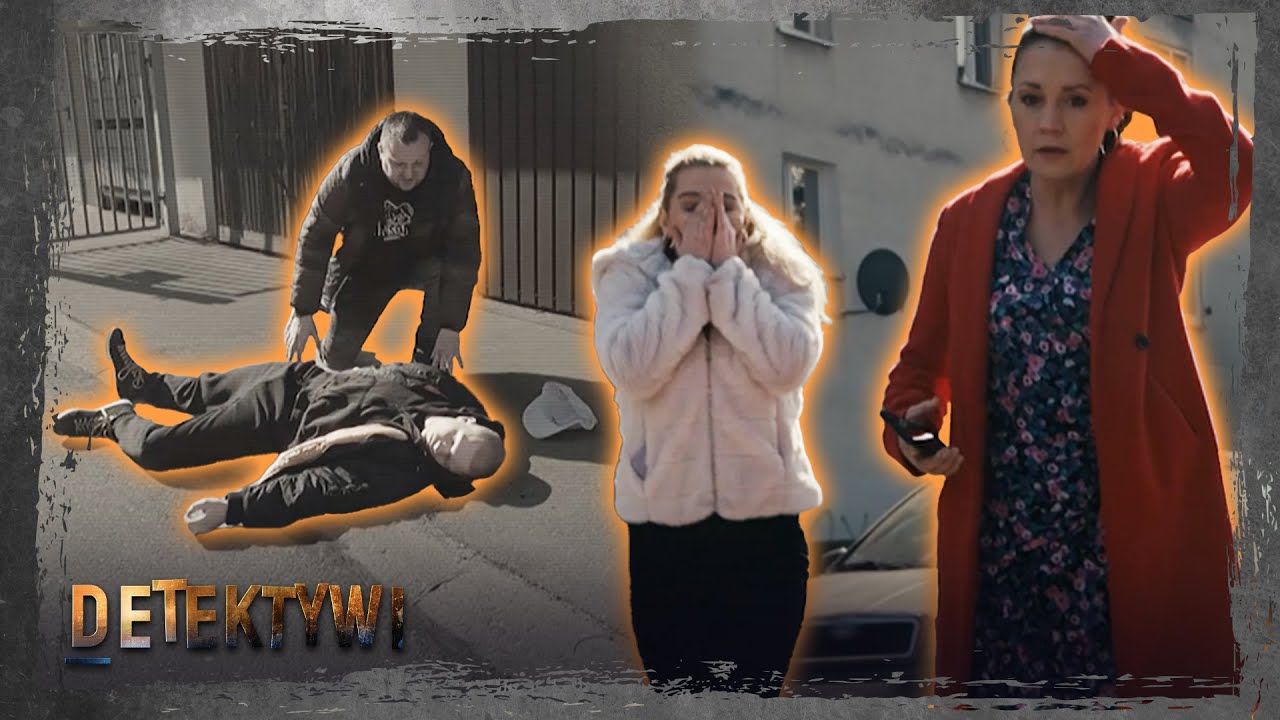 Podejrzany o morderstwo wpadł wprost pod koła samochodu! 😱 | Detektywi