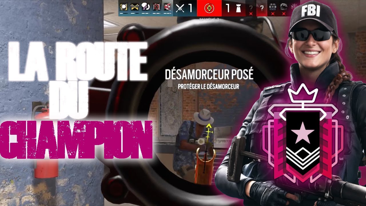 LA NOUVELLE ROUTE DU CHAMPION : 11 VICTOIRES DE SUITE C'EST ÉNORME SUR RAINBOW SIX SIEGE X !