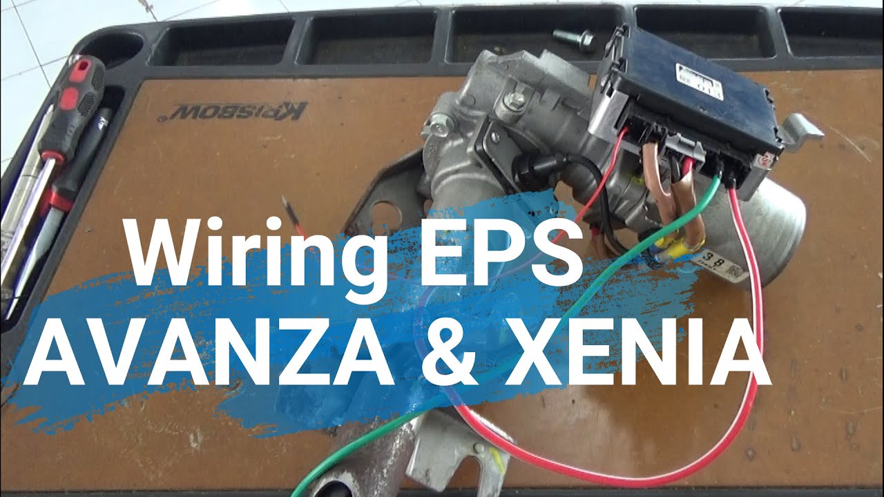 Cara merangkai Wiring modul EPS AVANZA XENIA / merangkai modul EPS / EPS AVANZA XENIA