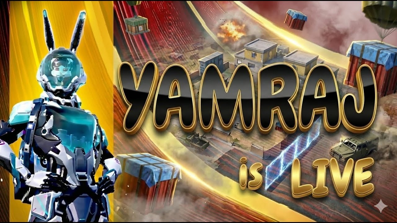 BGMI LIVE 🔴 | Conqueror Rank Push | 20+ Kill High Gameplay | Zero Recoil Sensitivity | YAMRAJisLIVE