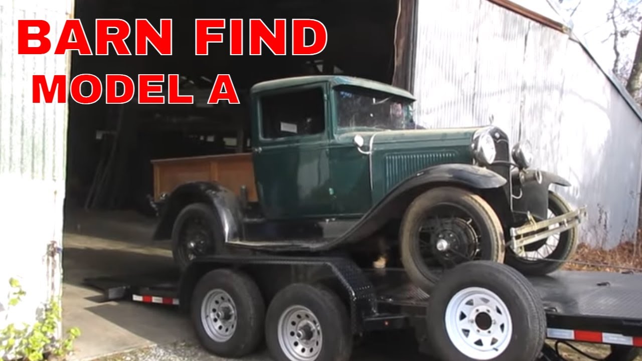 1931 Ford Pickup, Ran When Parked. Yeah Sure