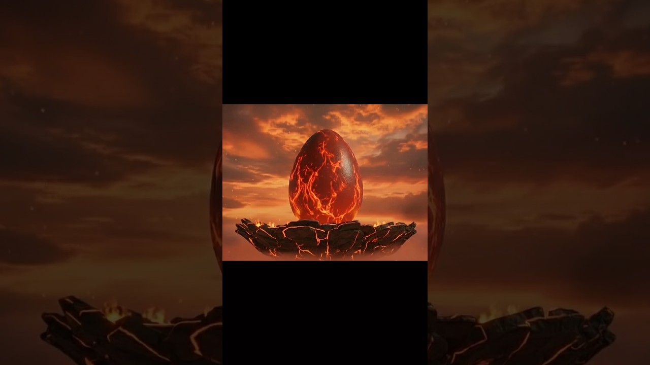 Fire Dragon 🔥 vs Coral Dragon 🌊 | Epic Dragon Egg Hatching #ai #dragon #mythology