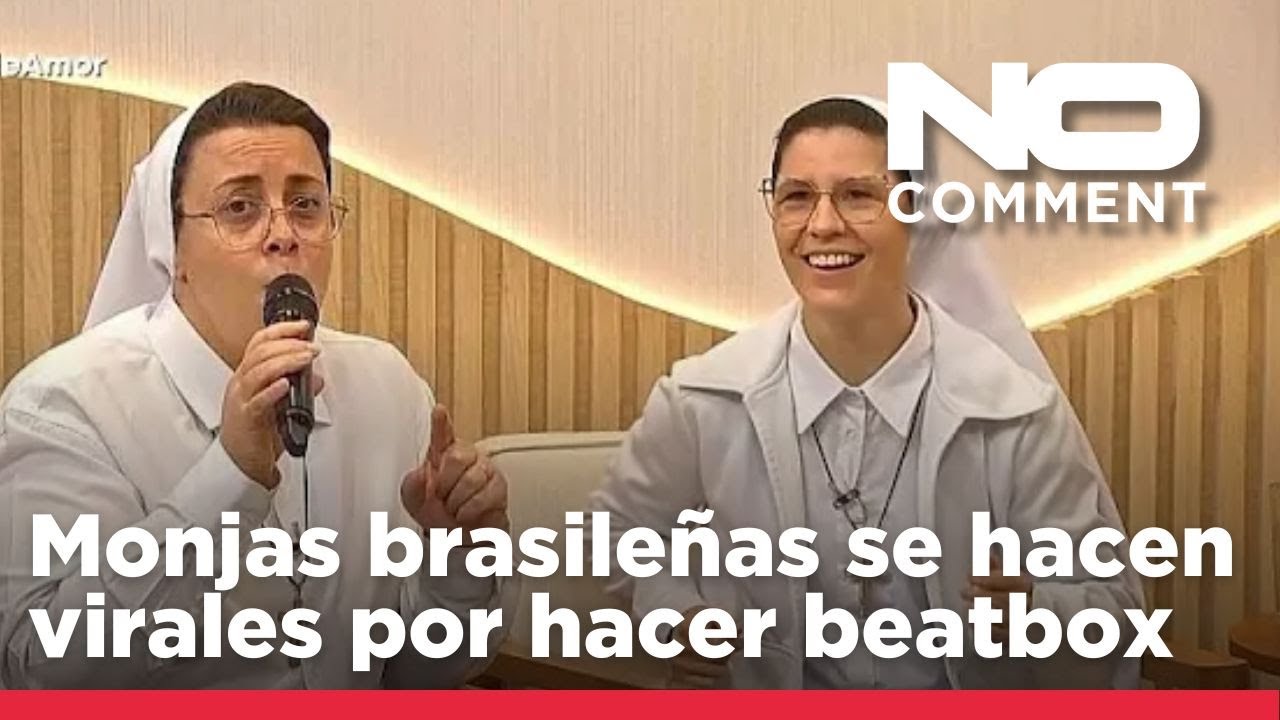 NO COMMENT: Dos monjas brasileñas se vuelven virales tras hacer beatbox en televisión