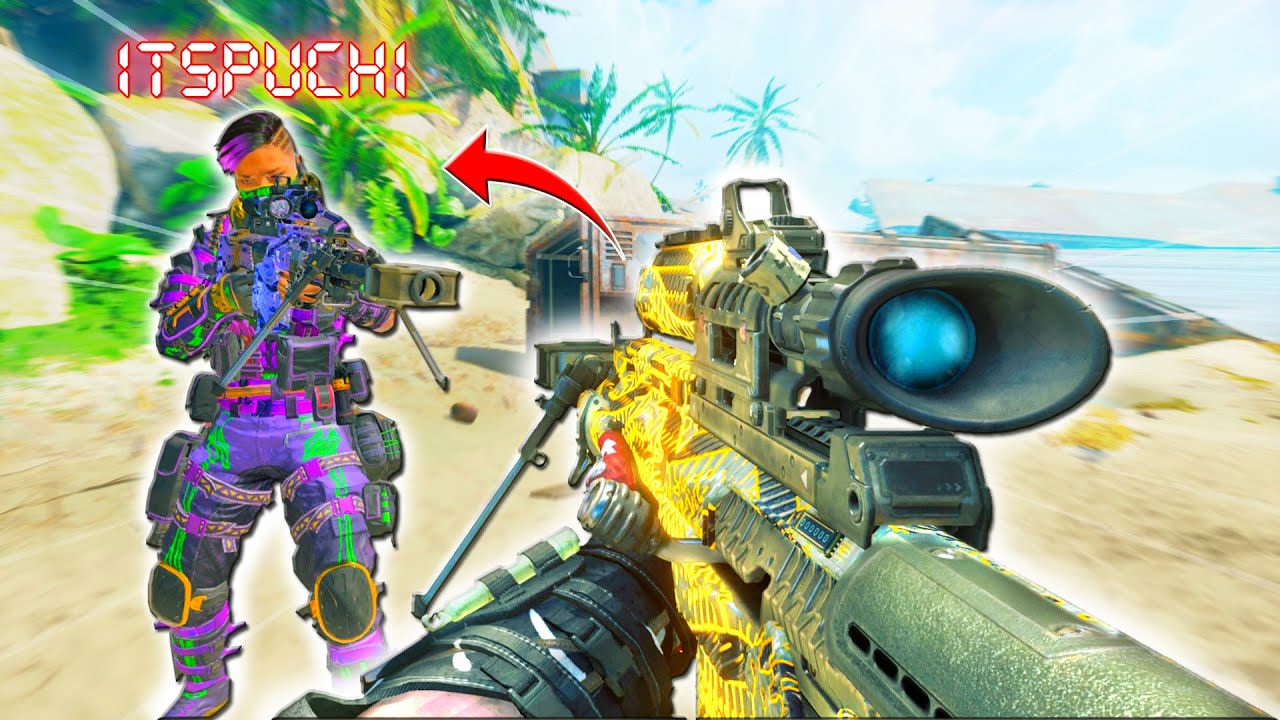 he Tried PRETENDING TO BE THE #1 SNIPER in Black Ops 4... (FAKE PUCHI)