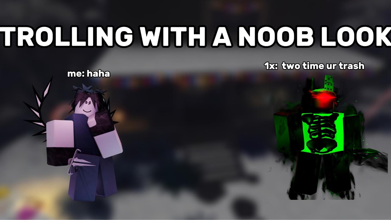 TROLLING Toxic Killers as A NOOB-looking TWO TIME
