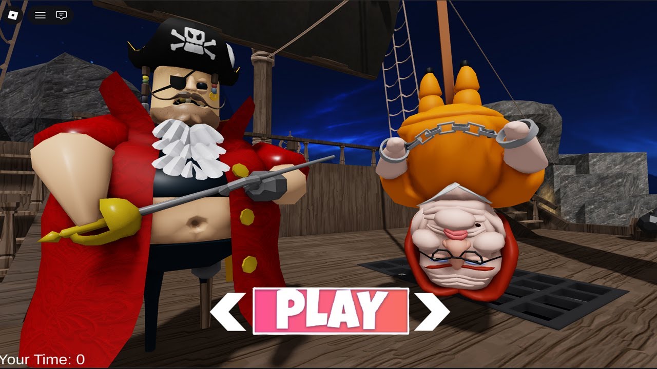 PIRATE BARRY'S PRISON RUN (OBBY) - BETTY NURSERY PRISONER ESCAPE GOES WRONG! - ROBLOX #barry #roblox