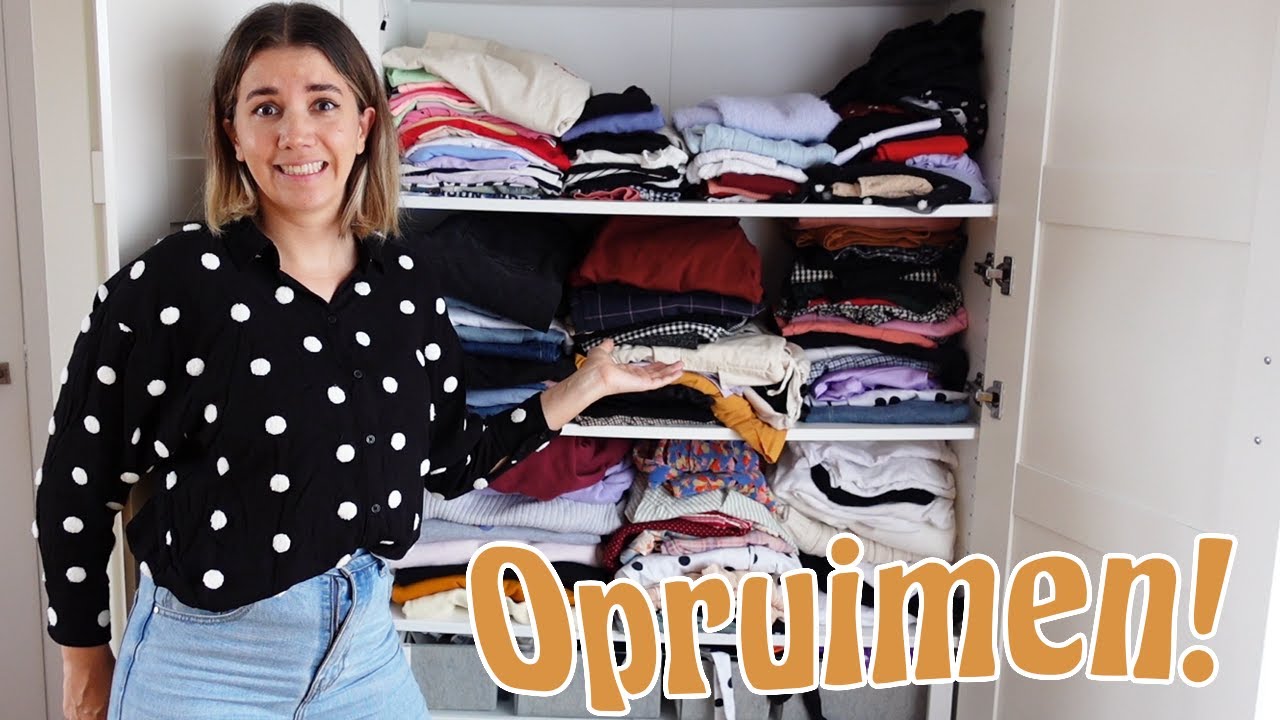 M'n hele kledingkast uitzoeken, opruimen & herfst proof maken! 🍂