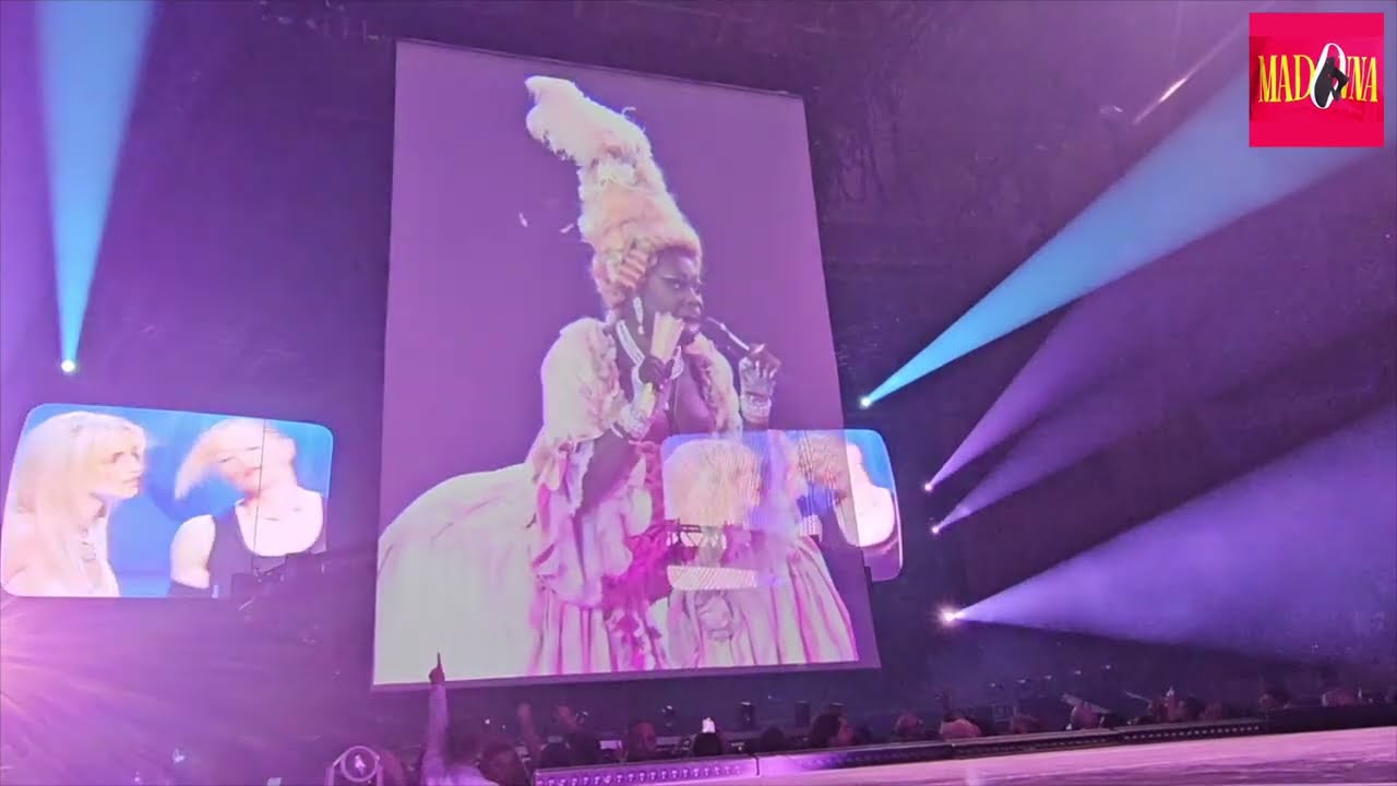 Madonna 01 Opening/Intro (Celebration Tour, Barcelona)