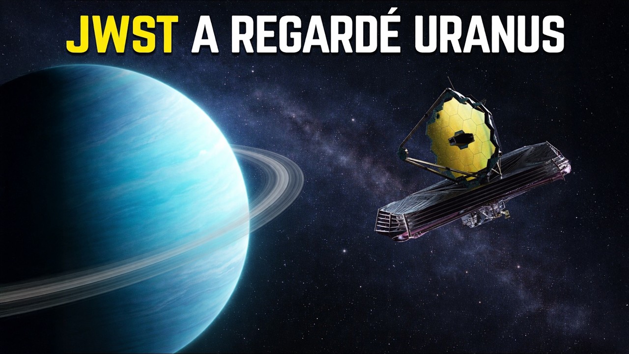 URANUS : Ce que le Télescope JAMES WEBB vient de découvrir