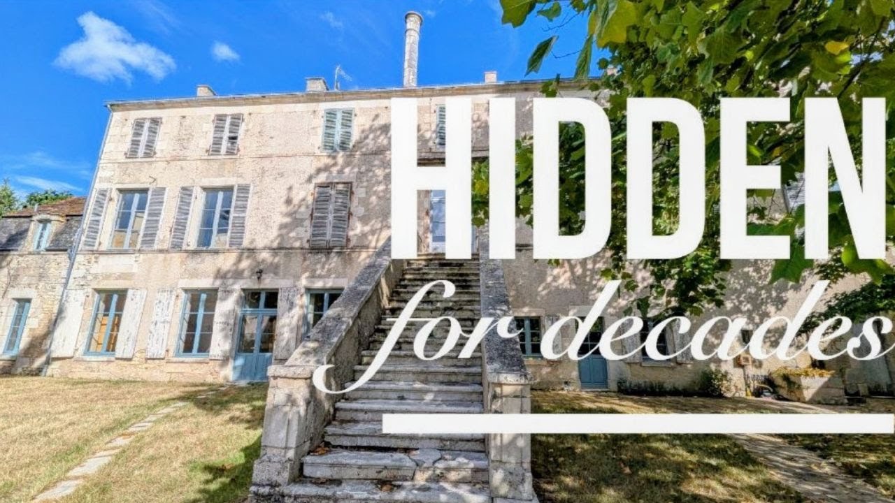 Комната в нашем французском поместье, скрытая десятилетиями