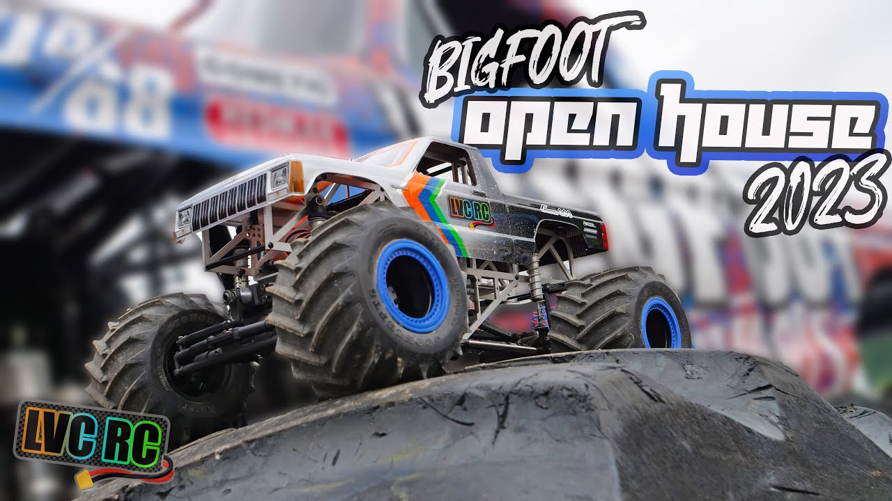 RC Monster Trucks at Bigfoot Open House 2023!
