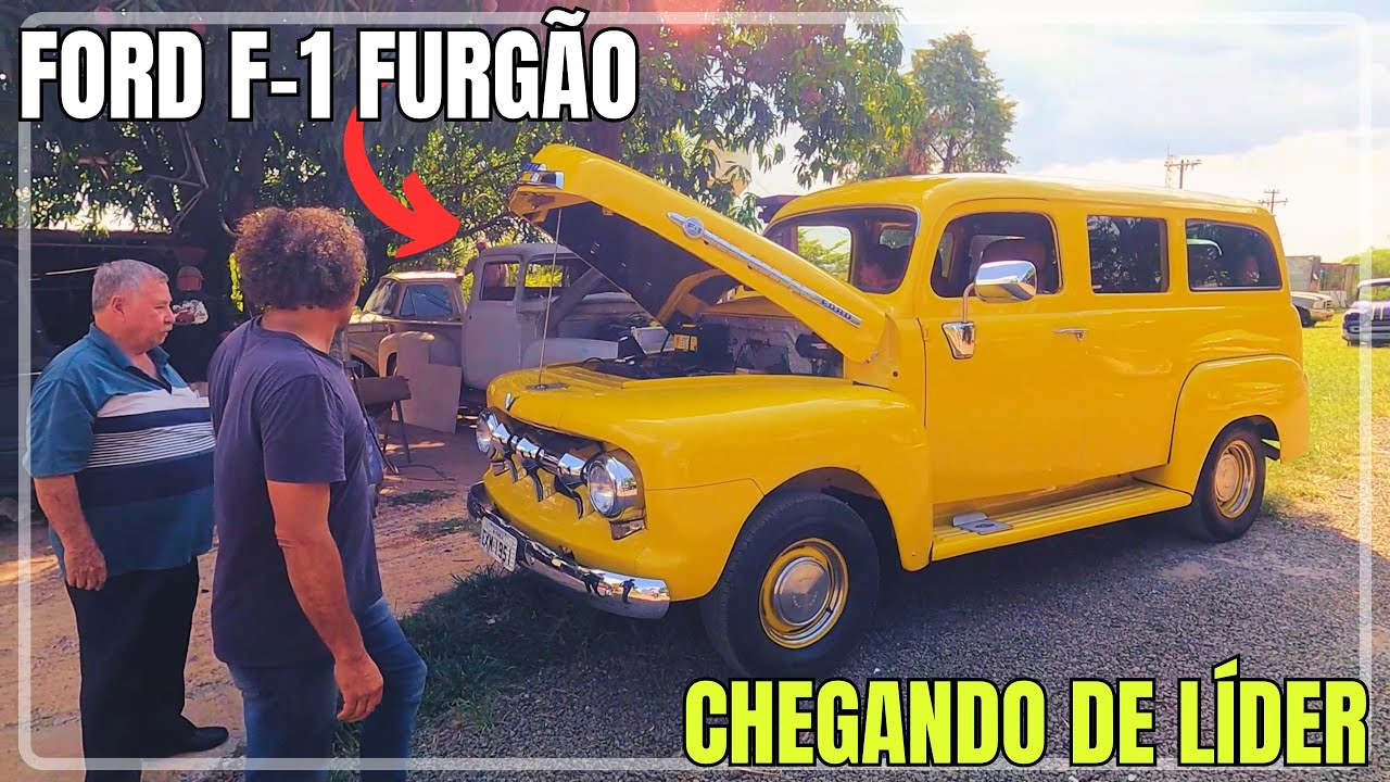 FORD F-1 FURGÃO AMERELO| CHEGANDO DE LÍDER| C-10 BRASILEIRA