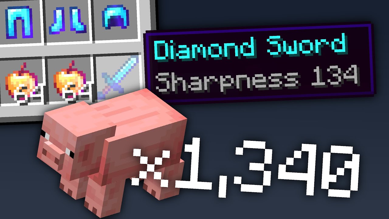 Minecraft UHC but the more mobs you KILL, the more POWERFUL you become.