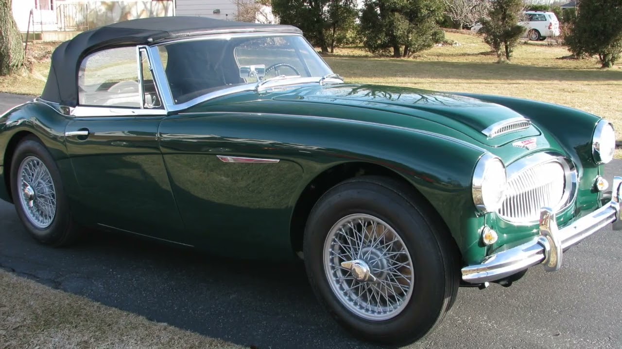 Эволюция отделки салона Austin Healey