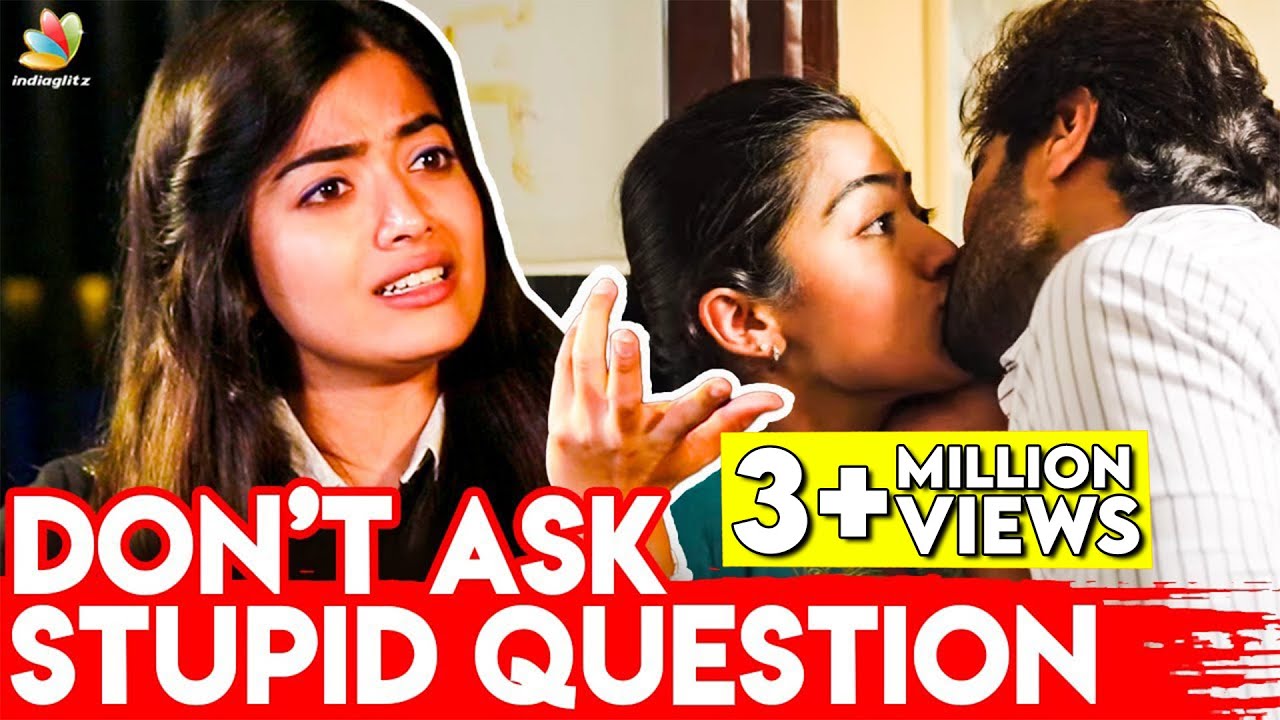 Don't Ask Annoying Questions! : Rashmika Mandanna | Thalapathy Vijay, Devarkonda | Dear Comrade
