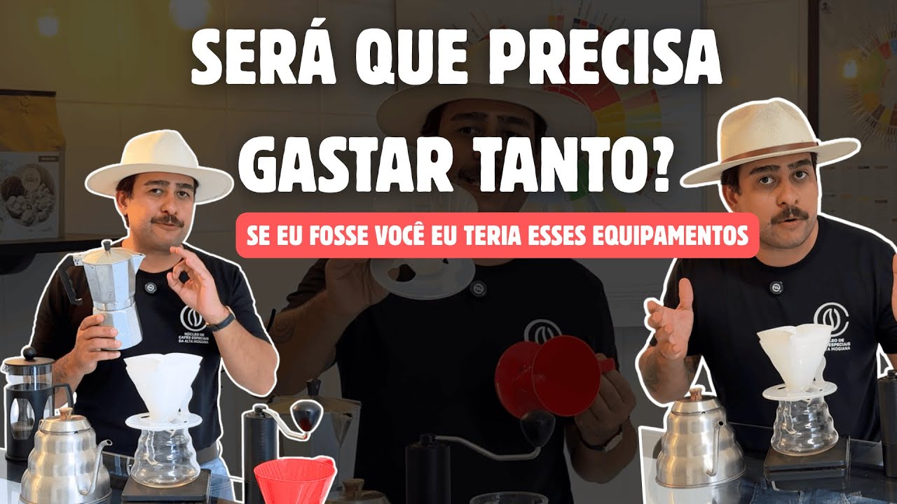 Melhores EQUIPAMENTOS para fazer CAFÉ ESPECIAL | Gastando POUCO