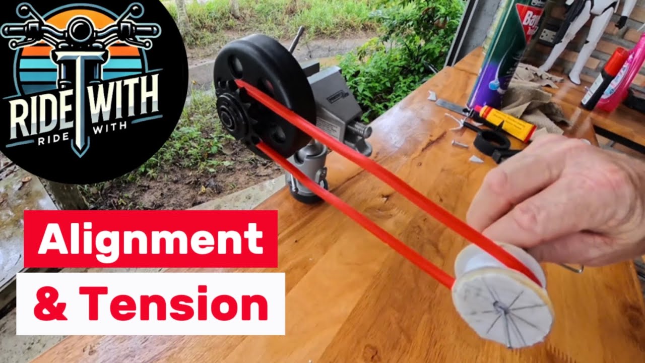 Belt Drive Alignment and Tension - RS Tech Belt Drive - Royal Enfield 350