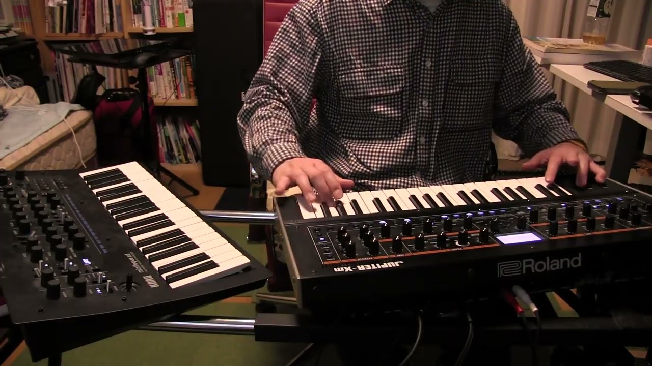 26/02/07 アナログモデリングシンセセッション 演奏 jupter xm minilogue xd