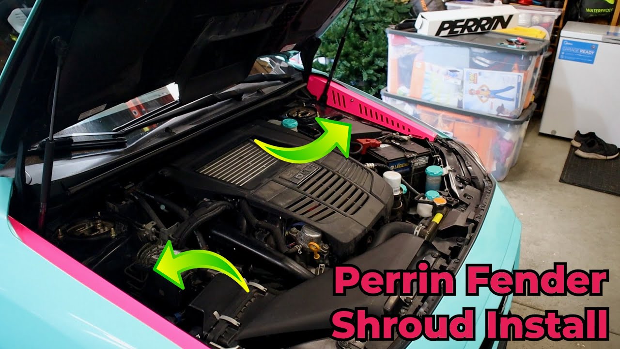 How To Install Perrin Fender Shrouds 2015-2021 WRX/STI | IN DEPTH