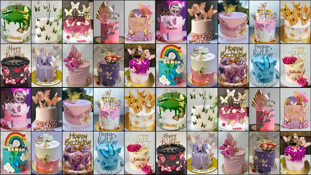 🦋Latest Butterfly Cake Designs 2023/Butterfly Cake/Cake Design For Birthday/Birthday Cake Designs