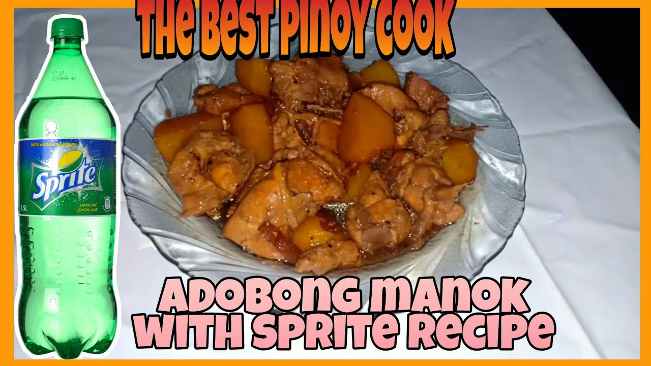 Adobong Manok with sprite and potatoes (pinoy recipe)|Mars TJ