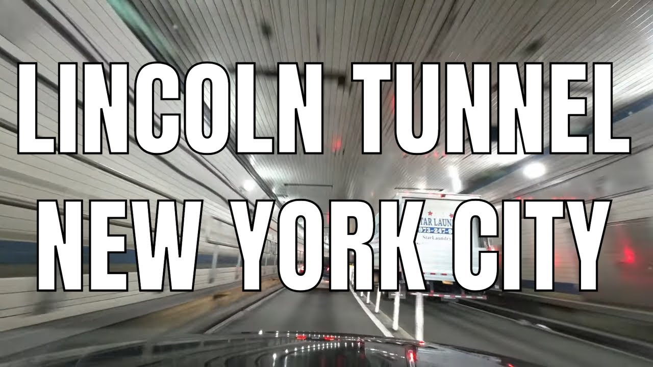 Manejando en el Tunel Lincoln (Manhattan, New York City) 2025