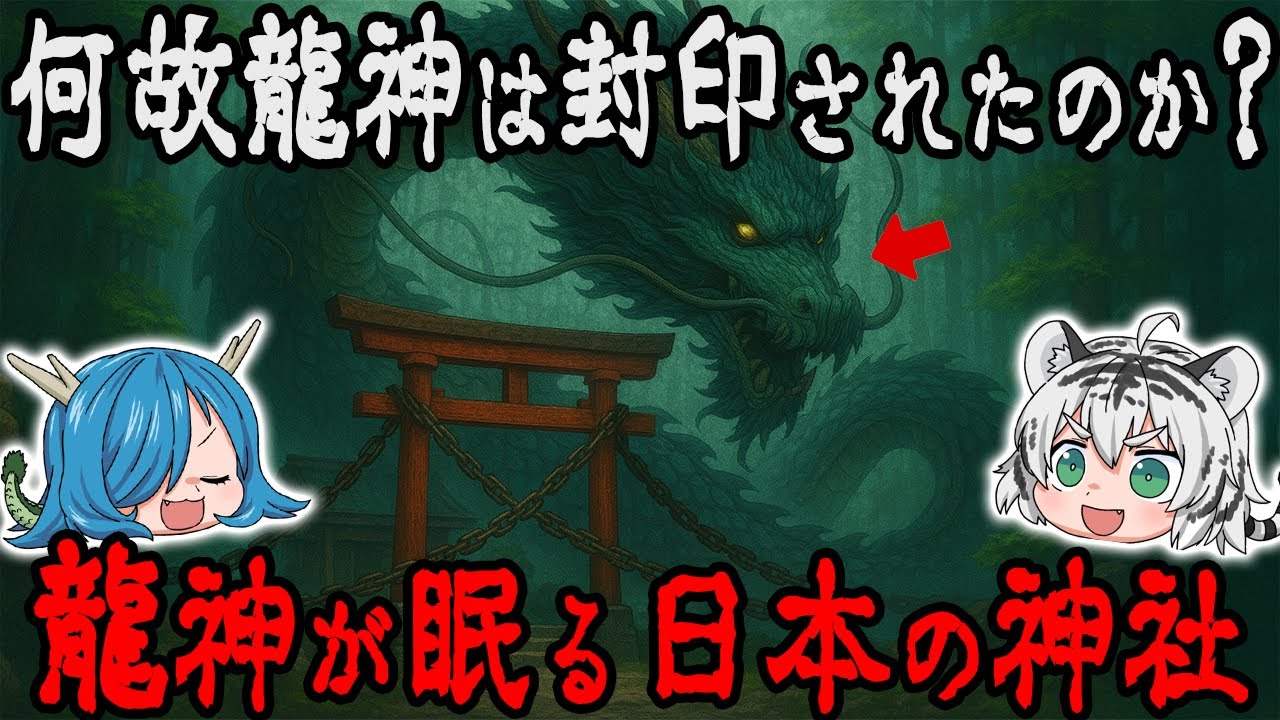 【なぜ日本では龍神が“封印”されたのか？】封印された龍神が眠る「日本の神社」7選