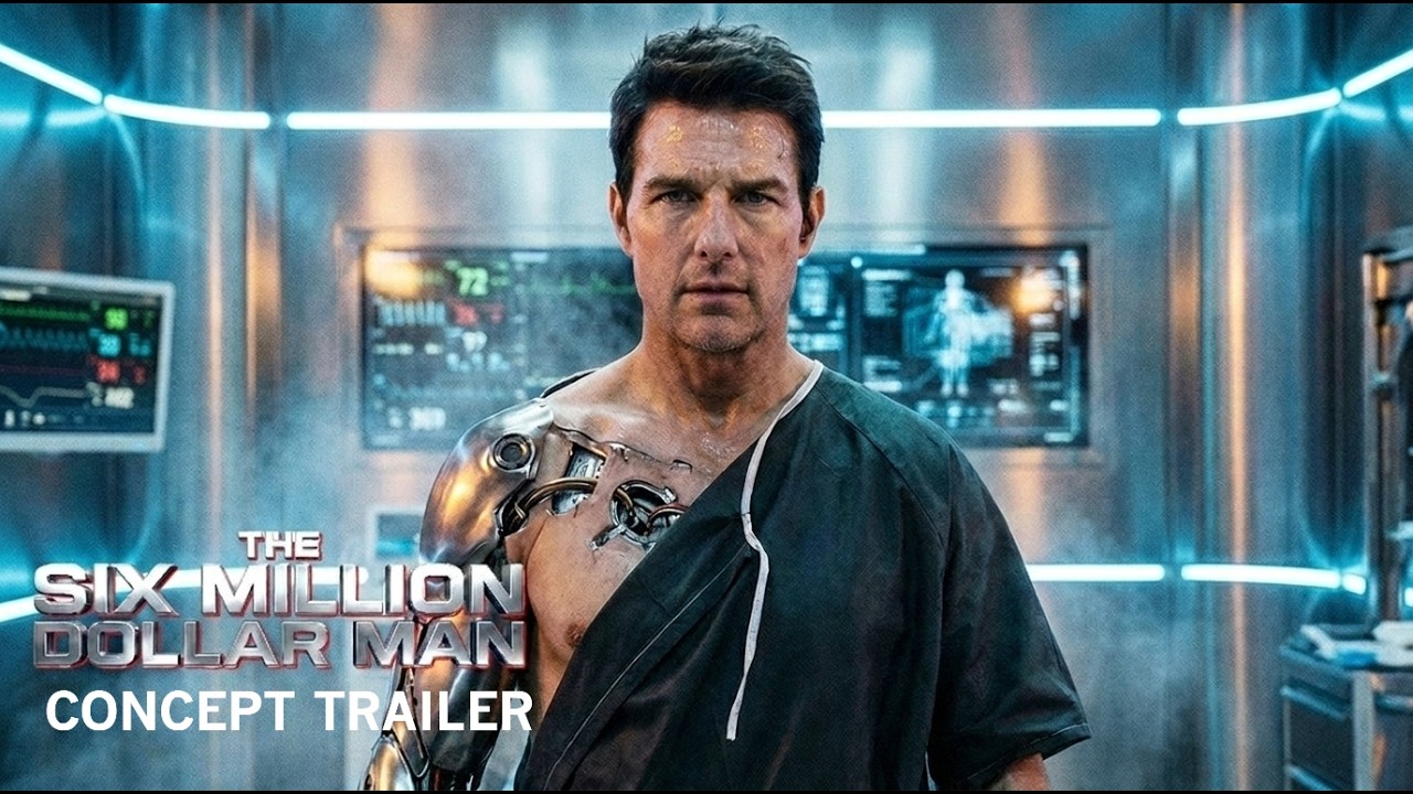 «Шестимиллионный человек» (2026) | Первый трейлер | В главных ролях Том Круз и Шарлиз Терон | Кон...