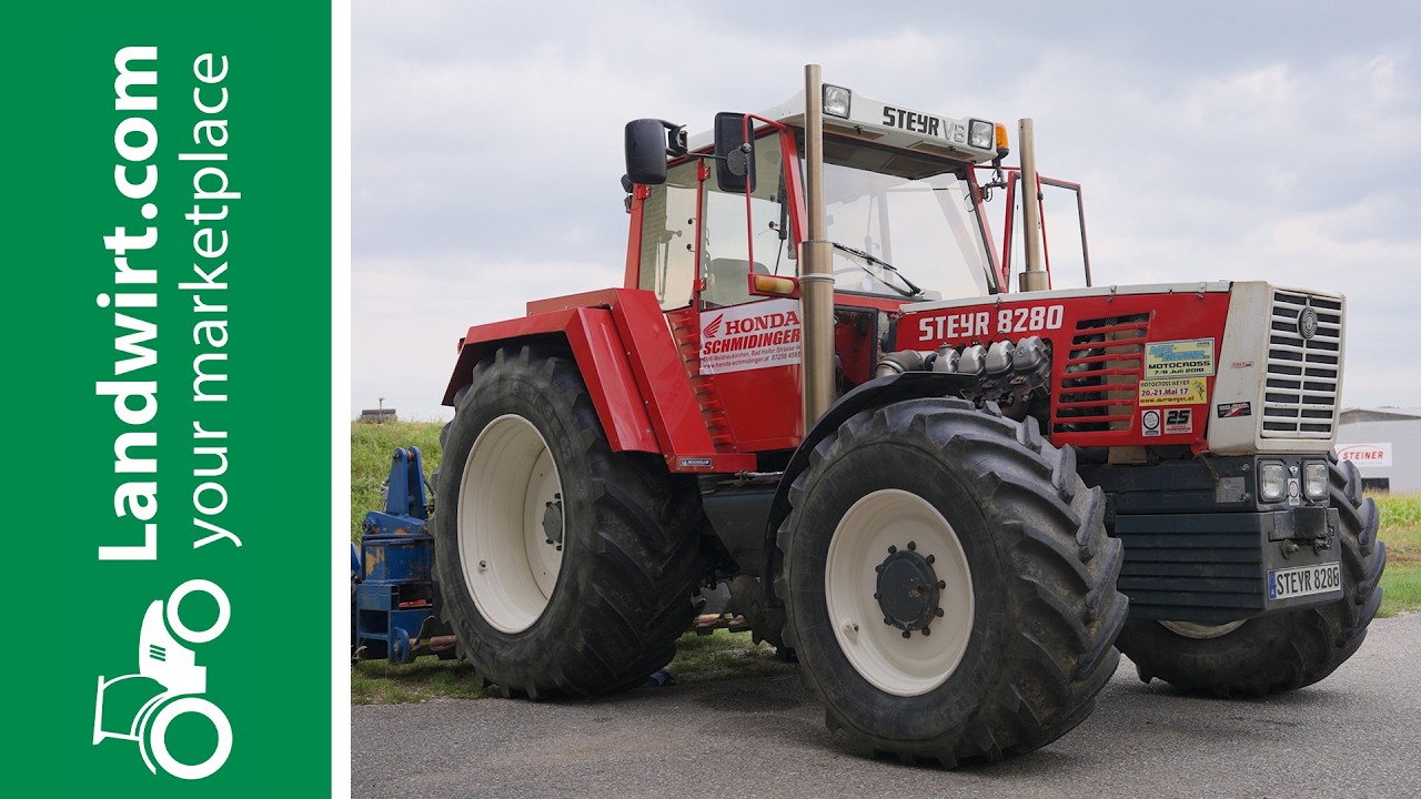 Steyr-Traktor mit V8-Motor | landwirt.com