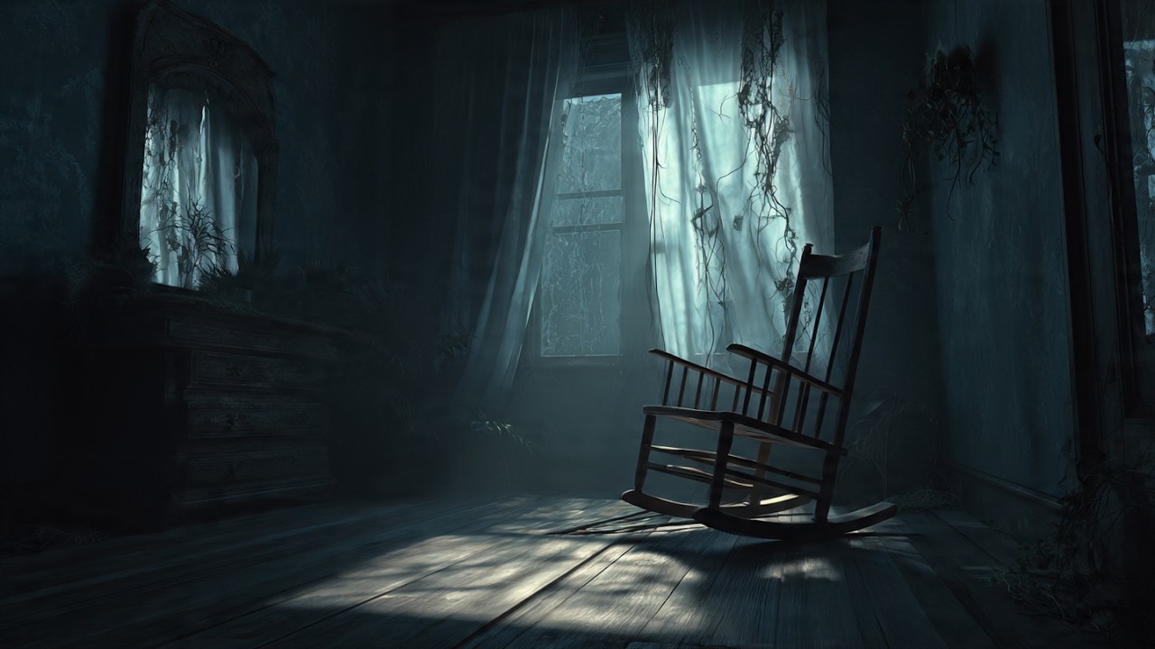 Creepy Rocking Chair Sound Effect + Video Footage 🪑 No Copyright | Scary Horror SFX Download