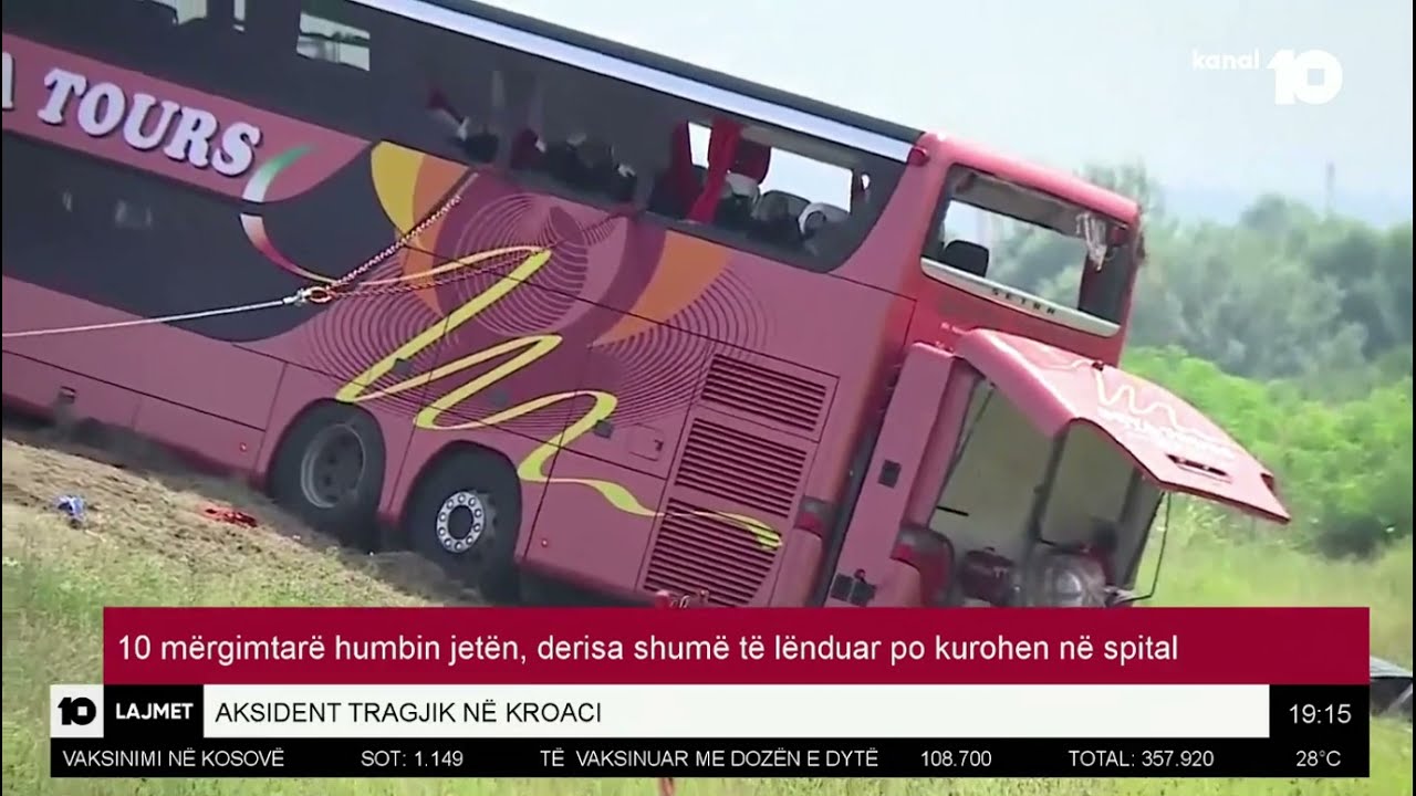 Aksidenti tragjik në Kroaci,10 mërgimtarë humbën jetën, derisa shumë të lënduar po kurohen në spital